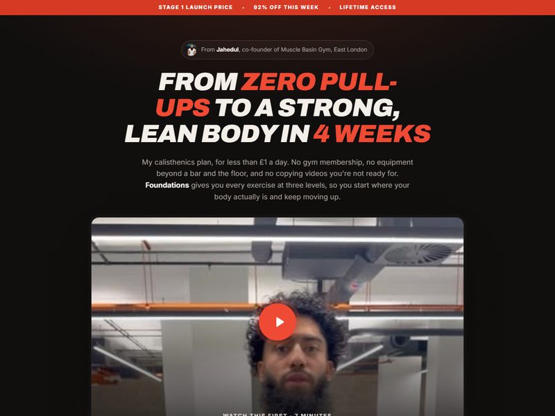Landing page preview
